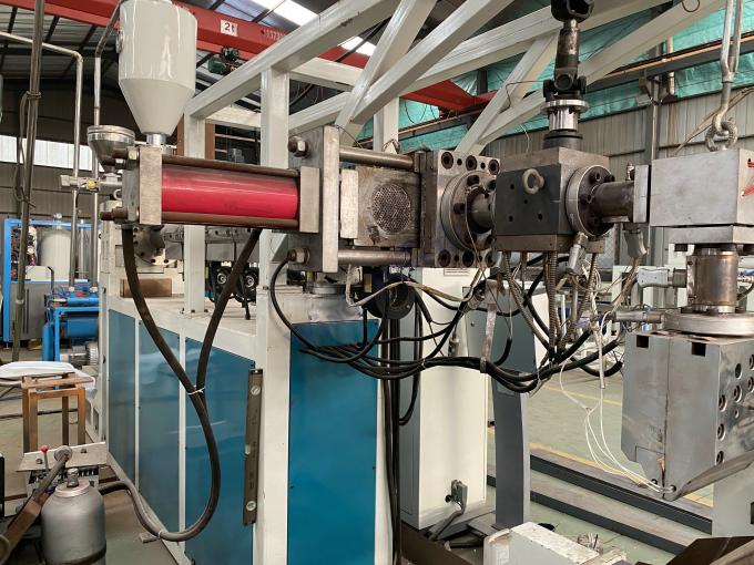 Máquina para hacer placas de PET PS PC Máquina de extrusión de láminas de cortinas blandas de plástico 1