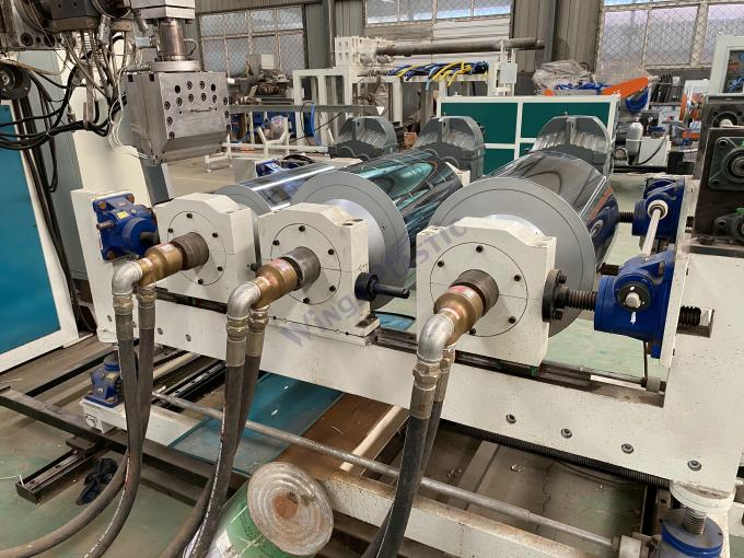 Máquina para hacer placas de PET PS PC Máquina de extrusión de láminas de cortinas blandas de plástico 3