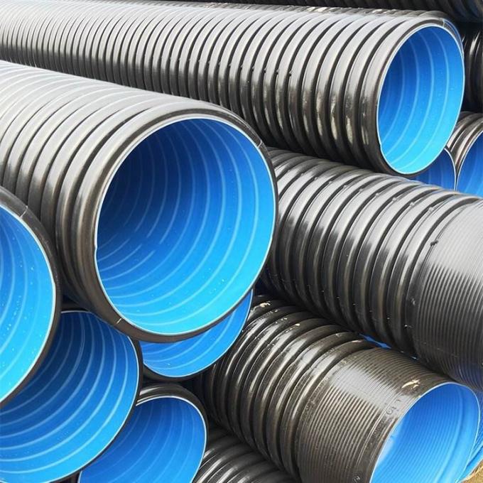 Máquina automática de tuberías onduladas de doble pared de hdpe DWC MACHINE de tuberías de drenaje de hdpe 3