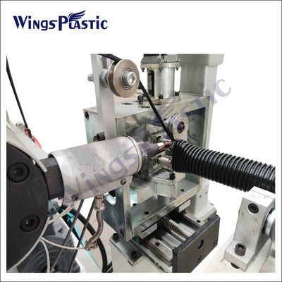 Extrusor acanalado del tubo de la manguera del aspirador de EVA Plastic Pipe Extrusion Line