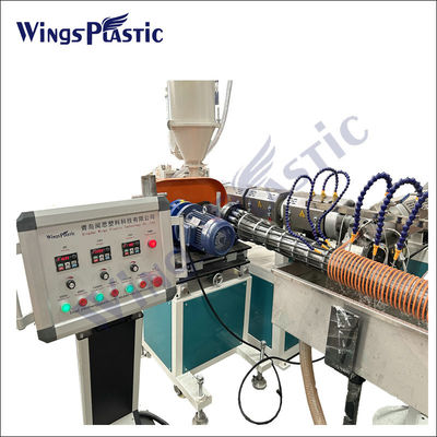 Máquina de extrusión de manguera de succión reforzada en espiral de plástico fácil de mantener