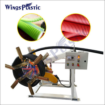 Máquina automática de fabricación de tuberías DWC HDPE PVC de doble pared máquina de extrusión de tuberías corrugadas