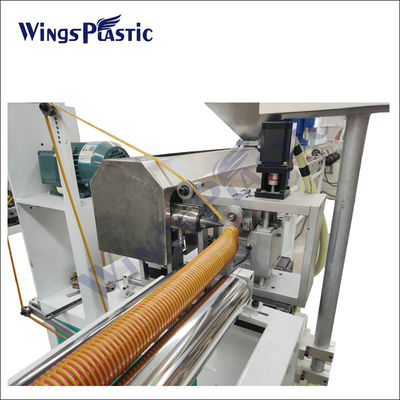 Línea plástica tubo de la protuberancia del tubo del tubo de EVA LLDPE de la máquina plástica del extrusor de la piscina