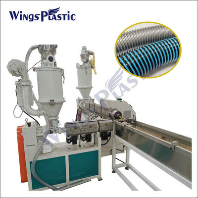 Línea plástica tubo de la protuberancia del tubo del tubo de EVA LLDPE de la máquina plástica del extrusor de la piscina