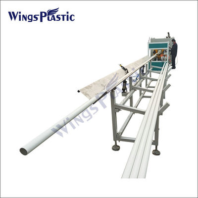 LDPE plástico LLDPE de la máquina de la protuberancia del tubo del HDPE