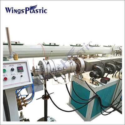 Pp Ppr Hdpe extrusora de tuberías máquina de hacer plástico Ppr tubería Pe máquina de extrusión de tuberías