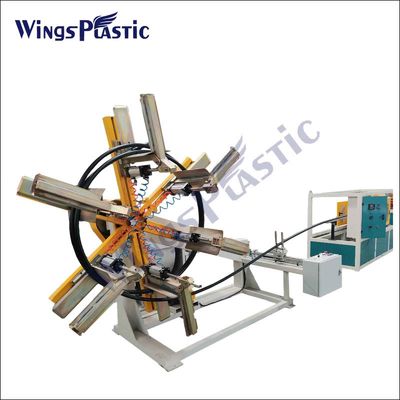 Cadena de producción plástica del tubo de la máquina PE del extrusor del tubo del HDPE de PPR PP 150-220kg/H