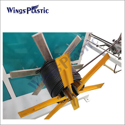 Tubo eléctrico del Pvc de la envoltura del tubo de la máquina plástica protectora del extrusor que hace la máquina