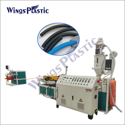 Máquina de extrusión de tuberías onduladas de alta velocidad de plástico para conductos eléctricos 10-15 m/min