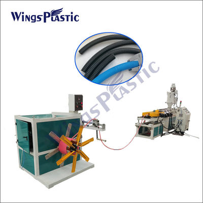 El LDPE de la máquina del fabricante del tubo del PVC de EVA de un sólo recinto acanala la máquina del tubo