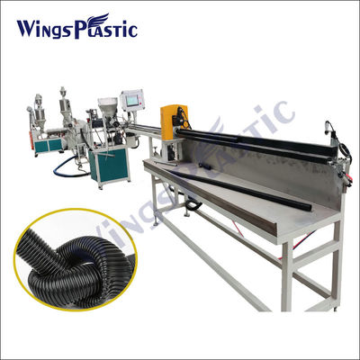Línea de la protuberancia de la manguera de la aspiradora de EVA Corrugated Pipe Extrusion Line