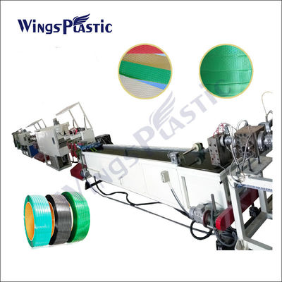 Máquina para la fabricación de tiras de embalaje de plástico, línea de extrusión de tiras PP PET