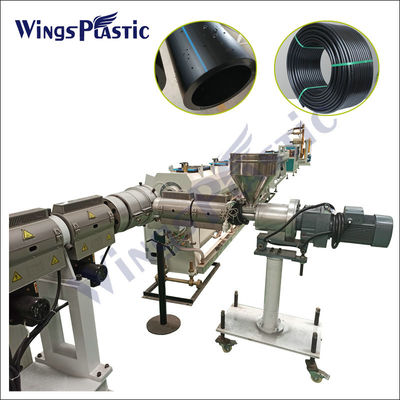 PLC Control hdpe máquina de hacer tuberías hdpe máquina extrusora de tuberías máquina de hacer tuberías de agua de plástico
