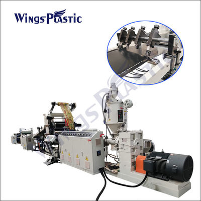 La máquina plástica PP del extrusor de hoja del LDPE del HDPE cubre la fabricación de la máquina 500-1200m m