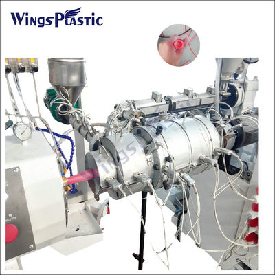 Máquina de fabricación de tuberías PPR con 0.6-0.8Mpa Presión de aire comprimido 16mm-63mm de diámetro