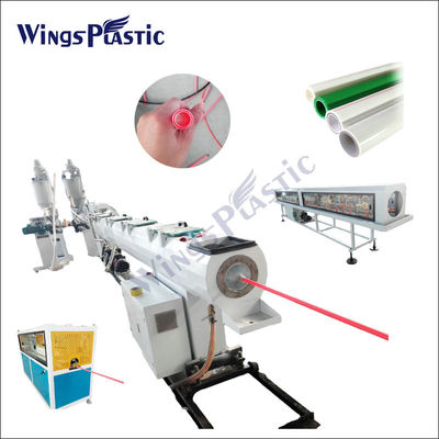 Máquina de fabricación de tuberías PPR con 0.6-0.8Mpa Presión de aire comprimido 16mm-63mm de diámetro