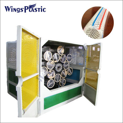 Línea de producción de tuberías de plástico Pvc reforzado con fibra Máquina de extrusión de tuberías de recubrimiento de plástico