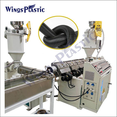 Máquina flexible plástica automática de la protuberancia de EVA Material Retractable Hose Pipe
