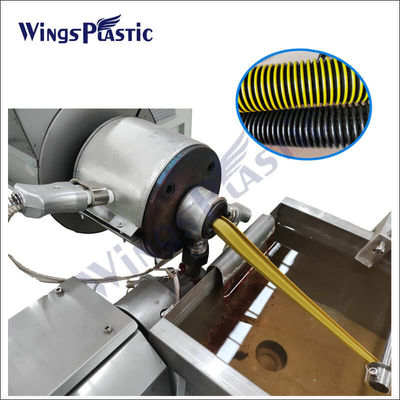 Extrusor de manguera de piscina flexible, aspirador, máquina de manguera de piscina de succión