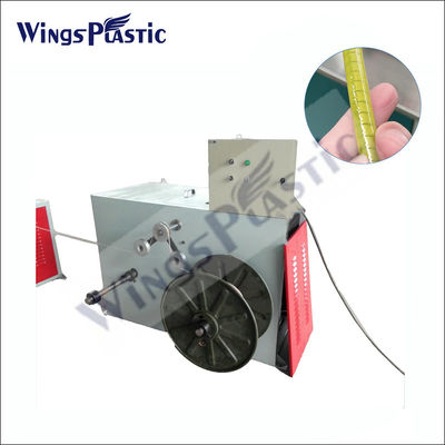 Máquina plástica de la fabricación del tubo del alambre del PVC PE