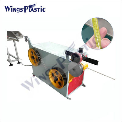 Máquina plástica de la fabricación del tubo del alambre del PVC PE