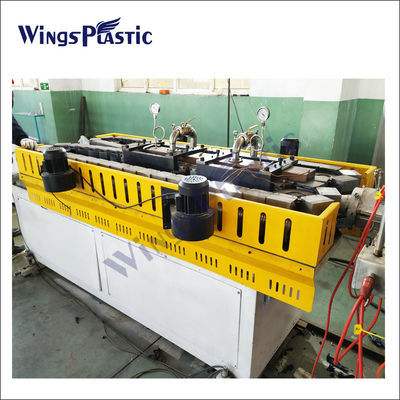 Tubo del HDPE DWC del PVC que hace máquina el PE plástico línea acanalada dual de la protuberancia del tubo