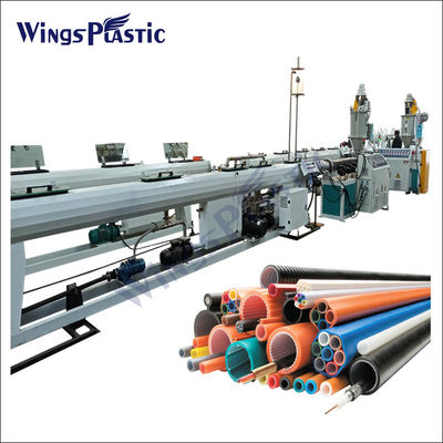 Máquinas para la extrusión de tubos con carcasa de 7 agujeros de cable de micro-tubos de plástico HDPE PE