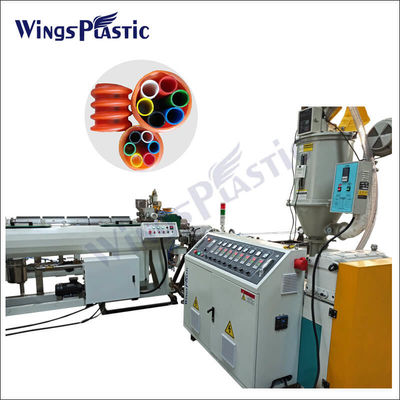 Línea de producción de la máquina de extrusión de tubos de microducto de PE de 7 vías