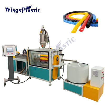 Guardia espiral Hose Extruder Machine del PE con el sistema de control del PLC