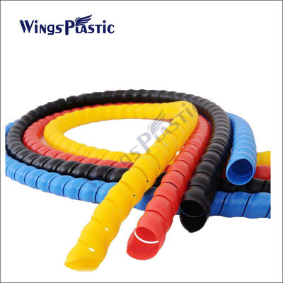 Guardia espiral Hose Extruder Machine del PE con el sistema de control del PLC
