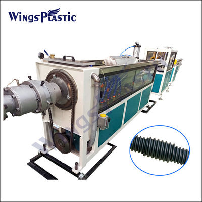 Sistema de control PLC Línea de extrusión de tuberías onduladas en espiral HDPE