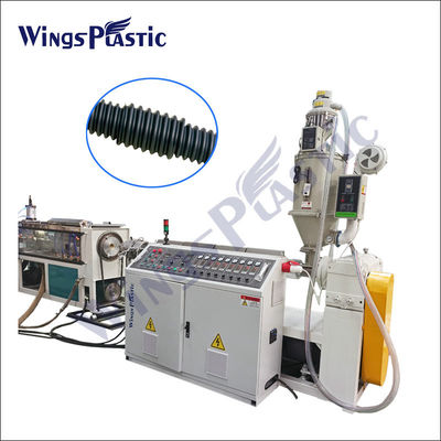 Sistema de control PLC Línea de extrusión de tuberías onduladas en espiral HDPE