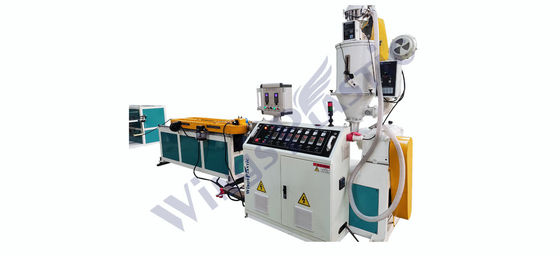 Máquina de extrusión de tuberías de conducto corrugado de pared única de plástico PP/PE/PVC/PA