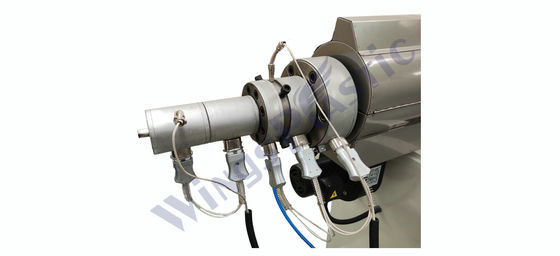 Máquina de extrusión de tuberías de conducto corrugado de pared única de plástico PP/PE/PVC/PA