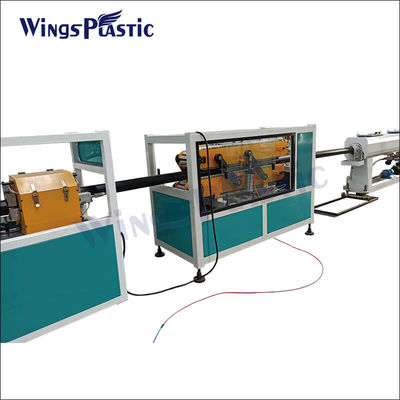 Línea de extrusión de tuberías de PE Línea de producción de tuberías de PE de plástico Máquina de fabricación de tuberías de PE de plástico