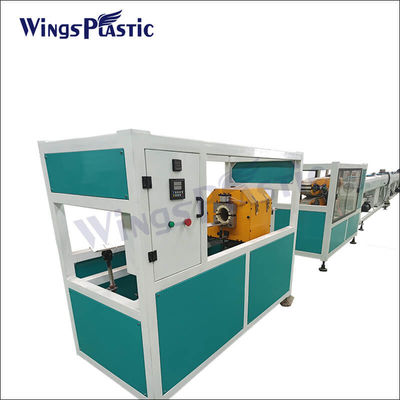 Línea de extrusión de tuberías de PE Máquina de fabricación de tuberías de plástico PPR Hdpe