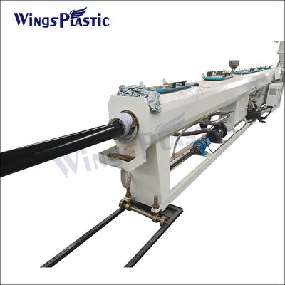 Línea de extrusión de tuberías de PE Máquina de fabricación de tuberías de plástico PPR Hdpe