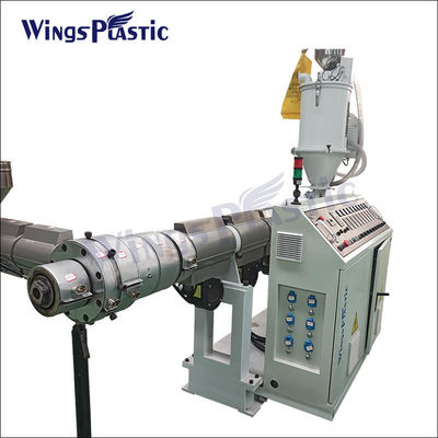 Máquina de tubería de conducto eléctrico de agua para tuberías de HDPE de plástico automático PE PP