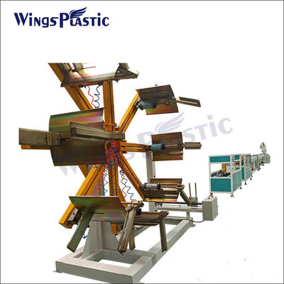 Línea de extrusión de tuberías de PE Máquina de fabricación de tuberías de plástico PPR Hdpe