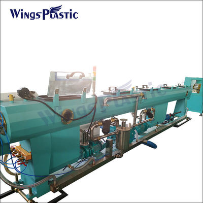 Línea de extrusión de tuberías de PE Línea de producción de tuberías de PE de plástico Máquina de fabricación de tuberías de PE de plástico