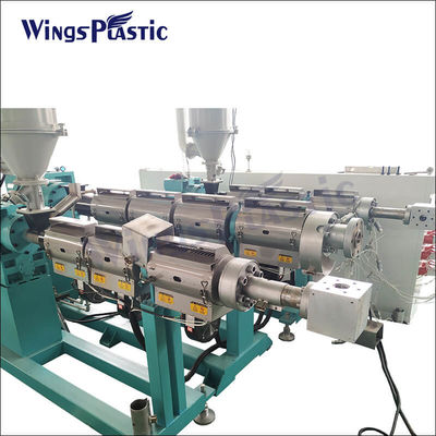 Línea de producción de tubos de PPR Pe de alta velocidad Extrusores de tubos de plástico de PPR Pe Fabricación de máquinas de fabricación de tubos de PPR Pe