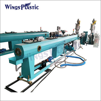 Máquina de extrusión de tubos de tubería de plástico PPR Hdpe