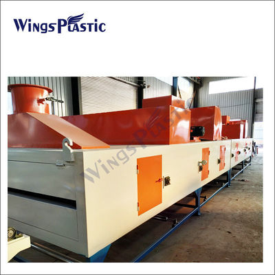 420kw de potencia del motor principal de PVC en polvo de PVC máquina de extrusión de alfombra de la bobina