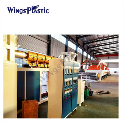 420kw de potencia del motor principal de PVC en polvo de PVC máquina de extrusión de alfombra de la bobina