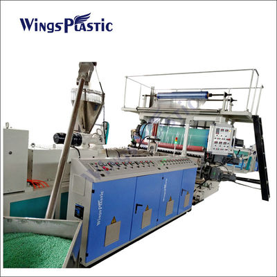 Máquina de fabricación de esteras de calentador de PVC línea de producción de esteras de pies de automóviles antiderrapante de plástico