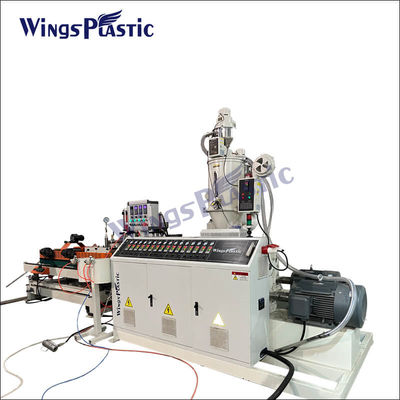Línea de extrusión de la máquina de procesamiento de tuberías corrugadas de plástico Hdpe Pvc DWC