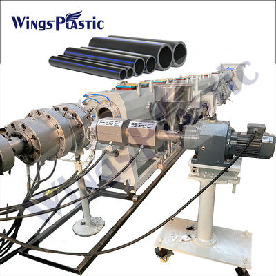 línea de extrusión de tuberías hdpe de plástico PE PPR maquinaria de extrusión de tuberías PE máquina de fabricación de tuberías eléctricas