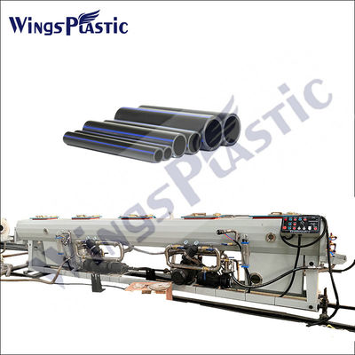 línea de extrusión de tuberías hdpe de plástico PE PPR maquinaria de extrusión de tuberías PE máquina de fabricación de tuberías eléctricas