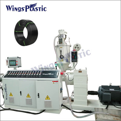 Línea de extrusión de tuberías de PE Máquina de fabricación de tuberías de plástico PPR Hdpe