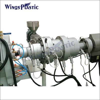 Máquina de extrusión de tubos de tubería de plástico PPR Hdpe